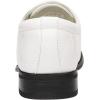 imageBruno Marc Mens Faux Patent Leather Tuxedo Derby Dress Shoes Classic Laceup Formal Oxford5White