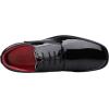 imageBruno Marc Mens Faux Patent Leather Tuxedo Derby Dress Shoes Classic Laceup Formal OxfordBlack