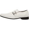 imageBruno Marc Mens Giorgio Leather Lined Dress Loafers ShoesWhite Pu