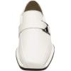 imageBruno Marc Mens Giorgio Leather Lined Dress Loafers ShoesWhite Pu
