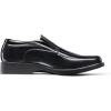 imageBruno Marc Mens Square Toe Dress Loafers Formal Shoes5black Pat