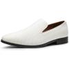 imageBruno Marc Mens Loafers Dress Shoes Slipon Formal Tuxedo ShoesWhite