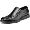 imageBruno Marc Mens Square Toe Dress Loafers Formal Shoes5black