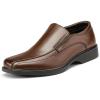 imageBruno Marc Mens Square Toe Dress Loafers Formal Shoes5dark Brown