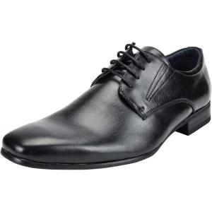 imageBruno Marc Mens Classic Modern Formal Oxfords Lace Up Leather Lined Dress ShoesBlack