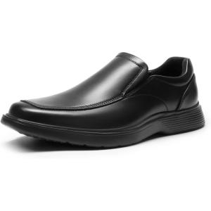 imageBruno Marc Mens Comfortable Dress Loafers Slip On Formal Business Work ShoesBlack