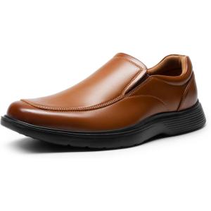 imageBruno Marc Mens Comfortable Dress Loafers Slip On Formal Business Work ShoesBrown