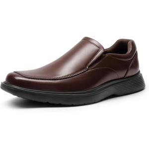 imageBruno Marc Mens Comfortable Dress Loafers Slip On Formal Business Work ShoesDark Brown