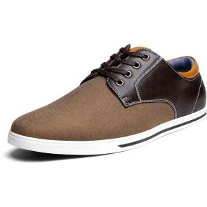 imageBruno Marc Mens Rivera Oxfords Shoes SneakersDark Brown