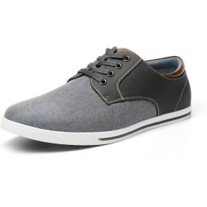 imageBruno Marc Mens Rivera Oxfords Shoes SneakersGrey