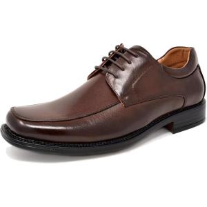 imageBruno Marc Mens Square Toe Classic Business Dress ShoesDark Brown