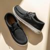 imageBruno Marc Mens Casual Slipon Loafers Stretch Shoes 10BlackWhite