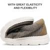 imageBruno Marc Mens Casual Slipon Loafers Stretch Shoes 10Brown