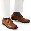 imageBruno Marc Mens Dress Loafers Slipon Formal ShoesBrown