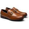 imageBruno Marc Mens Dress Loafers Slipon Formal ShoesBrown