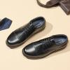 imageBruno Marc Mens Dress Oxford Shoes Classic Lace Up Formal Cap Toe ShoesBlack