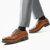 imageBruno Marc Mens Dress Oxford Shoes Classic Lace Up Formal Cap Toe ShoesBrown
