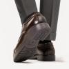 imageBruno Marc Mens Dress Oxford Shoes Classic Lace Up Formal Cap Toe ShoesDark Brown