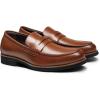 imageBruno Marc Mens Dress Slipon Penny Loafers Business Formal ShoesBrown