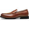imageBruno Marc Mens Dress Slipon Penny Loafers Business Formal ShoesBrown
