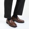 imageBruno Marc Mens Dress Slipon Penny Loafers Business Formal ShoesDark Brown