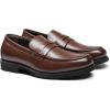 imageBruno Marc Mens Dress Slipon Penny Loafers Business Formal ShoesDark Brown