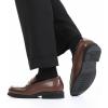 imageBruno Marc Mens Dress Slipon Penny Loafers Business Formal ShoesDark Brown