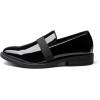 imageBruno Marc Mens Dress Tuxedo Shoe Slipon Classic Patent Leather LoafersBright Black