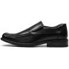 imageBruno Marc Mens Goldman02 Slip on Leather Lined Square Toe Dress Loafers Shoes for Casual Weekend Formal WorkBlack