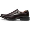 imageBruno Marc Mens Goldman02 Slip on Leather Lined Square Toe Dress Loafers Shoes for Casual Weekend Formal WorkDark Brown