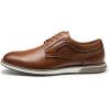 imageBruno Marc Mens Plain Toe Oxford Shoes Business Formal Derby Dress SneakersBrown