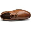 imageBruno Marc Mens Plain Toe Oxford Shoes Business Formal Derby Dress SneakersBrown