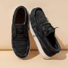 imageBruno Marc Mens Slipon Canvas Loafers Casual Boat ShoesBlackGrey