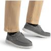 imageBruno Marc Mens Slipon Canvas Loafers Casual Boat ShoesDark Grey