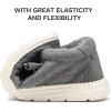 imageBruno Marc Mens Slipon Faux Fur Lined Loafers Casual ShoesGrey