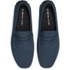 imageBruno Marc Mens Slipon Penny Loafer Suede Driving ShoesDark Blue