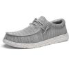 imageBruno Marc Mens Casual Slipon Loafers Stretch Shoes 10Grey