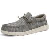 imageBruno Marc Mens Casual Slipon Loafers Stretch Shoes 10Splice Grey