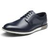 imageBruno Marc Mens Plain Toe Oxford Shoes Business Formal Derby Dress SneakersBlue