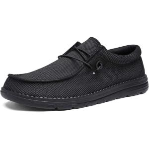 imageBruno Marc Mens Casual Slipon Loafers Stretch Shoes 10Black