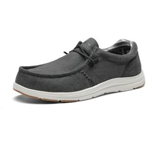 imageBruno Marc Mens Casual Slipon Loafers Stretch Shoes 10Blackarchsupport