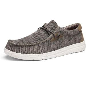 imageBruno Marc Mens Casual Slipon Loafers Stretch Shoes 10Brown