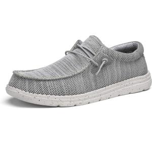imageBruno Marc Mens Casual Slipon Loafers Stretch Shoes 10Grey