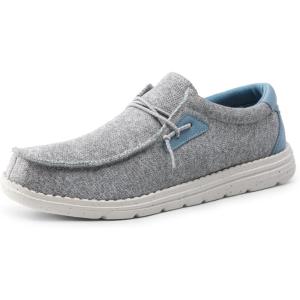 imageBruno Marc Mens Casual Slipon Loafers Stretch Shoes 10GreyBlue