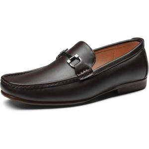 imageBruno Marc Mens Dress Loafers Slip On Casual Driving LoaferCoffeeHenry1