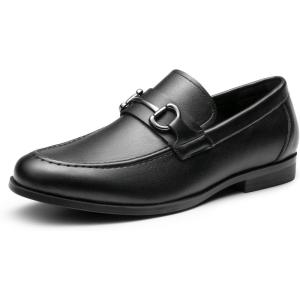 imageBruno Marc Mens Dress Loafers Slipon Formal ShoesBlack