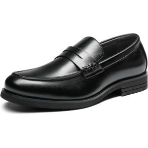 imageBruno Marc Mens Dress Slipon Penny Loafers Business Formal ShoesBlack