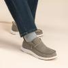 imageBruno Marc Hands Free Mens Casual Loafers Mens Stretch Lace Up Slip On Shoes Arch Support Non Slip Barefoot Shoes for Men Comfortable ampamp LightWeightBrown