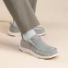 imageBruno Marc Hands Free Mens Casual Loafers Mens Stretch Lace Up Slip On Shoes Arch Support Non Slip Barefoot Shoes for Men Comfortable ampamp LightWeightGrey