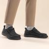 imageBruno Marc Hands Free Mens Casual Loafers Mens Stretch Lace Up Slip On Shoes Arch Support Non Slip Barefoot Shoes for Men Comfortable ampamp LightWeightAll Black